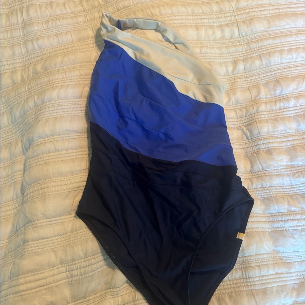Summersalt Blue and Gray Swimsuit